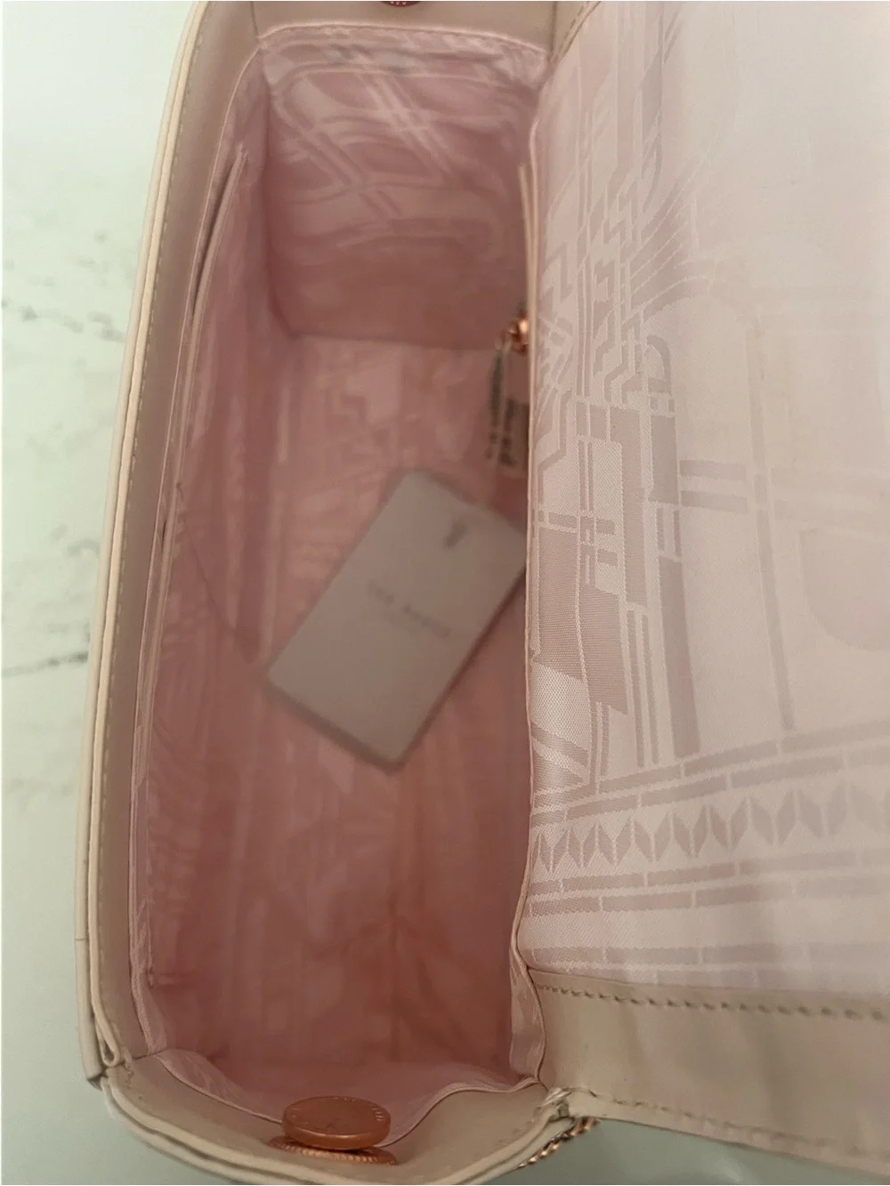 Ted Baker London Verina Faux Pearl Lock, Lady Satchel